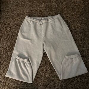 TNA Light Gray Track Pants